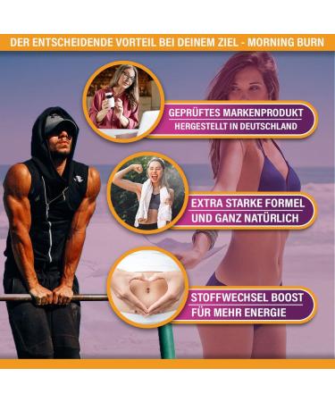 Adema Nutrition MORNING BURN Original Capsules - Extreme KETO Formula for Men & Women | Vegan High Dose Energy Boost - Fast & Strong Shipping Worldwide - Buy Online on GoSupps.com