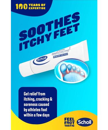 Scholl Advance Athlete's Anti-Fungal Foot Cream 15g - Fast-Acting Relief - Buy Online on GoSupps.com