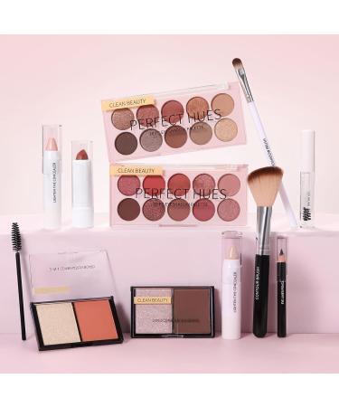 Makeup Sets For 11 Piece Women Face Makeup Kit | Lipstick Set Eyeshadow Palette Professional Mascara Concealer | Collec - Buy Online on GoSupps.com