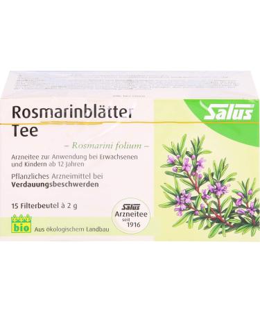 Salus Rosemary Leaves Medicinal Tea Rosmarini Folium Salus
