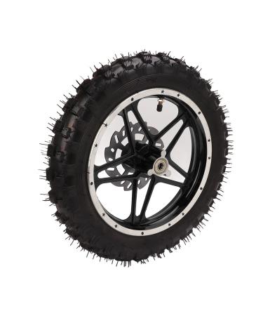 Front Wheel Tyre Durable Wear Resistant Front Wheel Assembly High Friction Rubber Metal for Off Road Vehicle