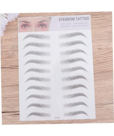 Beavorty Eyebrow Sticker 4 pcs 3d s lady tools suit women s suits makeup gadgets Shaper 6d shaping 1 count (Pack of 1) Blackx2pcs - Buy Online on GoSupps.com