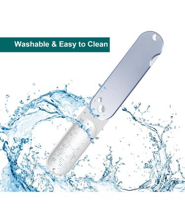 3 In 1 Foot File Callus Remover Foldable Pedicure Foot Rasp with 3 Sides Foot Scraper Shaving Cracked Heel Hard Dead Skin Remover to Remove Callus Corns Foot Smoother for Feet Care (Gray) - Buy Online on GoSupps.com