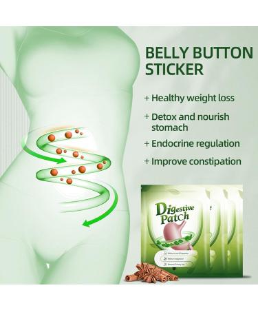 Buy Navel Plaster - 40 Pieces Abdominal Digestive Patch | Healthy Belly Button Sticker - Buy Online on GoSupps.com