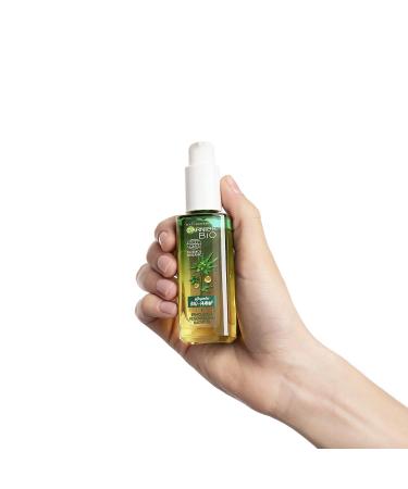 Garnier Bio Hemp Night Oil - Vegan Facial Care for Relaxation & Regeneration | 30 ml (Pack of 3) - Best for Stressed Skin - Buy Online on GoSupps.com