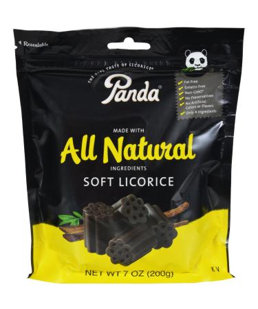 Panda Licorice, Licorice Chews, 7-Ounce Bags (Pack of 12) 7 Ounce (Pack of 12)