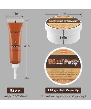 SEISSO Wood Furniture Repair Kit 12+1 Colors for Holes Scratches & Cracks in Hardwood Floors & Cabinets International Shipping Available - Buy Online on GoSupps.com