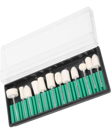 Nail Drill Bit Wool Nail Polishing Head Convenient and Practical Light Weight and in Small Size Easy To Store and Carry for Home for Salon - Buy Online on GoSupps.com