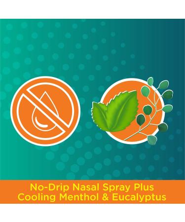 Zicam Intense Sinus Relief No-Drip Nasal Spray with Menthol & Eucalyptus - 0.5 oz - Buy Online on GoSupps.com