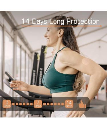 20 Pack Waterproof Adhesive Patches for Freestyle Libre 3 - Beige - Buy Online on GoSupps.com