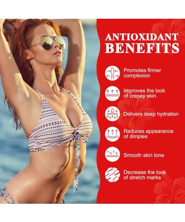 2Pack Hot Cream Belly Firming Cream with Hibiscus & Honey Cellulite Cream for Thighs Arms and Belly Belly Fat Burner for Women& Men. - Buy Online on GoSupps.com