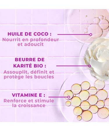 ENERGIE FRUIT | Sulfate-free Shampoo | Organic Coconut & Shea Butter | Curly Frizzy Hair | Vegan | 250 ml - Buy Online on GoSupps.com