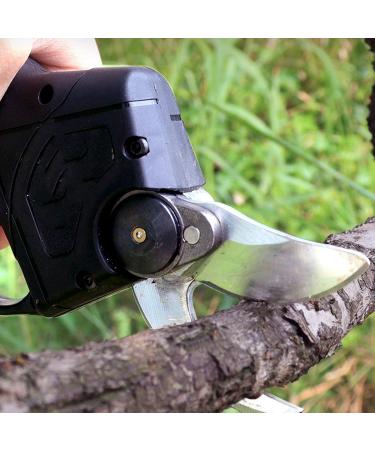 Tree Branch Electric Shears Cordless Handheld Waterproof 0-30Mm Cutting Diameter for Garden Fruit Tree Bushes Trimme Landscaping 21V Black Small Gift - Buy Online on GoSupps.com