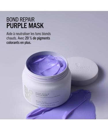 Schwarzkopf Professional BLONDME Bond Repair Purple Mask Masque Capillaire Neutraliser Sous Tons Jaunes Cheveux Color s claircis D color s Profond ment Nourrissant Et Renfor ant 200 ml - Buy Online on GoSupps.com