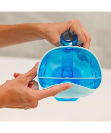 Fish Shampoo Kids Rinse Cup - Tear-Free Baby Rinser | Durable BPA-Free Bath Pail for Kids in Blue - Buy Online on GoSupps.com