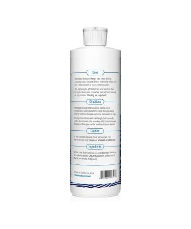 Rinseless Waterless Shampoo 16 Oz | Clean & Refresh Hair without Water | Ideal for Elderly, Hospital, Bedridden | Perfect for Assisted Living, Surgery Recovery, Camping | 16 Ounce (1 Pack) - Buy Online on GoSupps.com