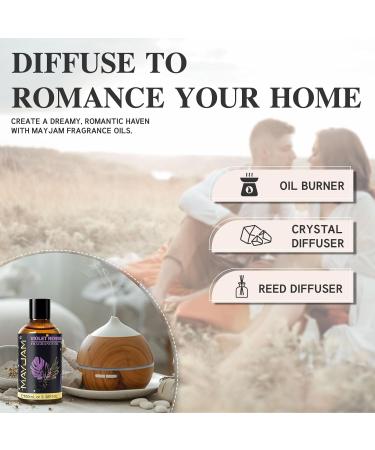 MAYJAM 100ML Violet Reverie and Baby Powder Fragrance Oils Essential Oils - Buy Online on GoSupps.com