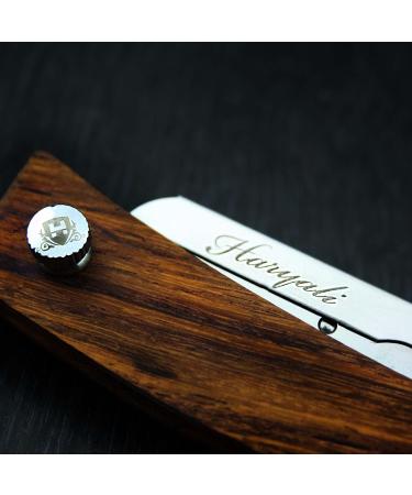 Professional Straight Edge Razor with Wooden Handle for Men | Perfect Shave - International Shipping - Buy Online on GoSupps.com