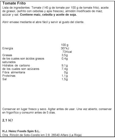 Orlando Frito Tomato 2.1kg - Buy Online on GoSupps.com