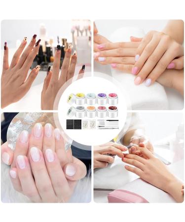  Derwrtup Blending Gel - Gradient Paint Gel - Set of 8 Colors Accessories for Women and Girls Manicure Nail Designs for Artistic Expression - Buy Online on GoSupps.com