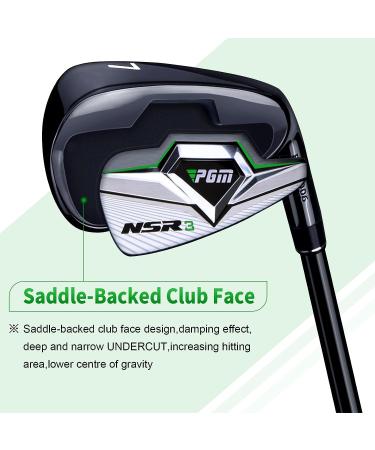 PGM NSR III #7 Golf Iron Thru Gap Wedge - Steel/Graphite Shafts - Left/Right-Handed Regular Golfers - Buy Online on GoSupps.com