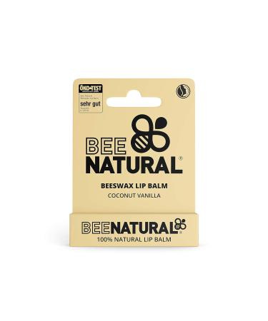 BEE NATURAL COCO NILLA Lip Balm - Moisturizing Vanilla Coconut Flavor | Buy Internationally - Buy Online on GoSupps.com