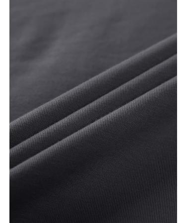 TACVASEN Men's Military Slim Fit Pullover Long Sleeve 1/4 Zip T-Shirt - Dark Gray, XL - Buy Online on GoSupps.com