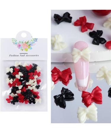 50pcs Mixed Color Resin Nail Embellishments Create Unique Designs Flat Back 3D Nails Art Decoration For Women Accessories For Nails - Buy Online on GoSupps.com