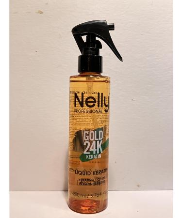 Gold 24K Liquid Keratin 6.76oz Clear