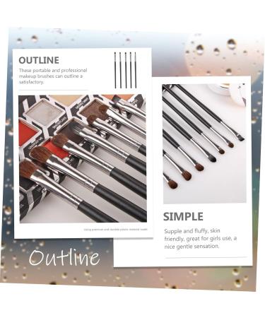 Angoily 5pcs Eye Shadow Brush Makeup Brush Eyeshadow Makeupset Foundation Face Eye Makeup Brush Make up Tool - Buy Online on GoSupps.com