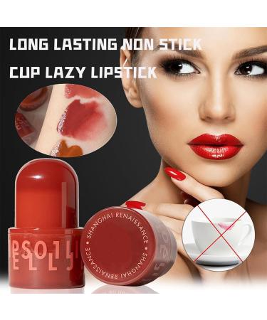 Shop Hezhuang Lip Jelly - 2024 Tinted Hydrating Lip Gloss | Long-Lasting High Shine Non-Stick Gloss (#03) - International Shipping Available - Buy Online on GoSupps.com