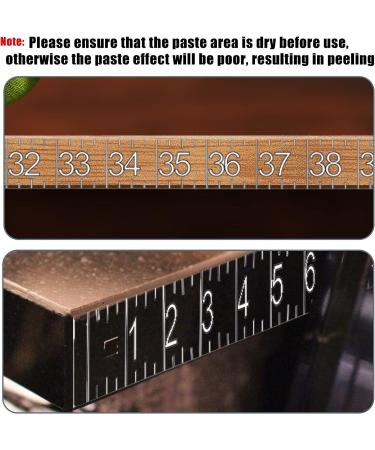 6 Pcs Fish Ruler Decal - Transparent Waterproof Adhesive Measuring Tape Sticker for Boat, Kayak, Net, Gaff - 42 Inch Clear Tape Measure for Fishing Accessories - Buy Online on GoSupps.com