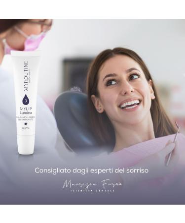  MyRoutine Health & Beauty MyLip Lumina - Lip Balm with Light Effect and Deep Hydration with Vitamin C Sweet Almond Oil and Shea Butter for Soft Lips and a Bright Smile - By Maurizia Furno - Buy Online on GoSupps.com