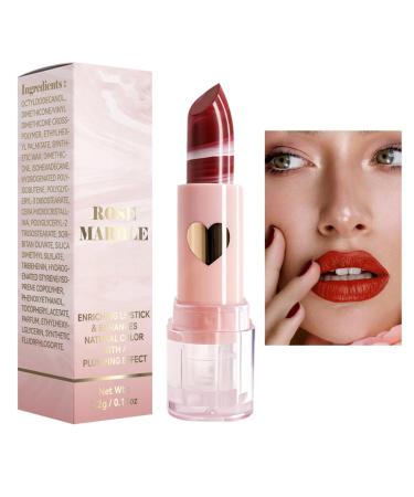Sheer marble lipstick Moisturizing lip makeup cream with lip gloss | Matte color with a long-lasting velvet finish offering comfort and vibrant color