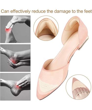 4 Pairs Heel Cushions - Ultimate Protection & Comfort for Shoes | Self Heel Inserts & Sponge Heel Pads - Buy Online on GoSupps.com