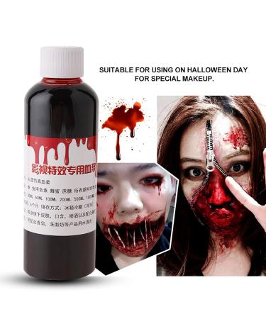 QKISS Professional Artificial Blood Gel - 100ml Zombie Makeup & Halloween Tools for Kids with Sequins & Scar Wax - Buy Online on GoSupps.com