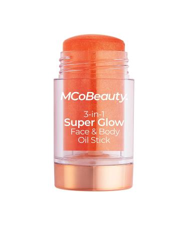 MCoBeauty 3-in-1 Super Glow Face & Body Oil Stick - Bronze Long-Wearing Non-Sticky Vegan & Cruelty-Free Cosmetics - International Shipping Available - Buy Online on GoSupps.com