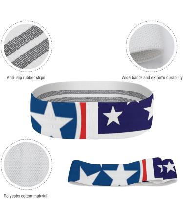 U.S. & Tennessee State Flag Yoga Workout Bands | Comfort Leg & Booty Resistance Straps for Physical Therapy - Buy Online on GoSupps.com