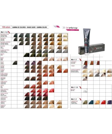 Inebrya Color Lot de 3 cr mes color es pour cheveux 4 ch tain pur 100 ml - Buy Online on GoSupps.com