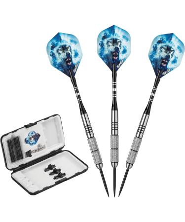 Fat Cat Predator 80% Tungsten Steel Tip Darts 23g with Case - Professional Grade - Buy Online on GoSupps.com