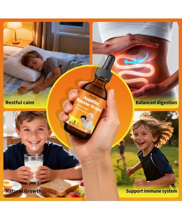 Kaelis Appetite Booster Liquid Drops: Digestive Bromelain Blend Supplememnt with Zinc Vitamins for Adults & Kids Picky Eaters to Stimulate Hunger Support Gut Health Encourage Eating Growth - Buy Online on GoSupps.com