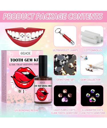 Premium Tooth Jewelry Kit - Complete Tooth Gem Set with Glue | Enhance Your Smile with Tartar Jewelry - Buy Online on GoSupps.com