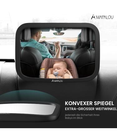 Car Mirror for Babies - Back Seat Safety Mirror | Best Child Rearview Mirror for Parents - Buy Online on GoSupps.com