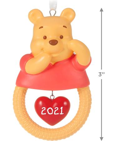 2021 Hallmark Keepsake Disney Winnie The Pooh Baby's First Christmas Ornament - Porcelain - Buy Online on GoSupps.com
