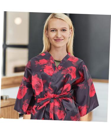SKISUNO Barber Apron Spa Salon Smocks Simple Bathrobe Hair Care Product Multi-Functional Beauty Costume Spa Salon Gown Barbershop Robe Hair Cutting Salon Supplies Spa Clothes 124X60X1CM - Buy Online on GoSupps.com