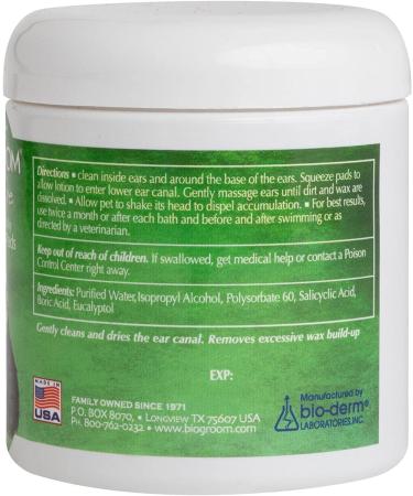 Bio-groom Ear Care Ear Cleaner Pads 25 Pads - Pack of 3 - Buy Online on GoSupps.com