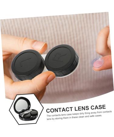 Buy Healvian Halloween Contact Lens Case - Travel Set Lentes de White Storage Sweet Eye Container (7.2x5.8x2cm) - International Shipping Available! - Buy Online on GoSupps.com