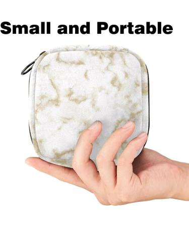 Portable Marble Storage Bags for Women's Essentials | Multicolored Holders for Bandages Tampons & More - Buy Online on GoSupps.com