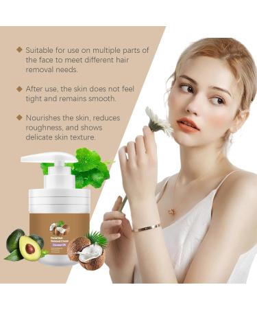 WRANBAO Rozino Facial Hair Removal Cream Gentle Hair Removal for Smooth Skin Suitable for Men and Women Upper Lip and Chin 100g 3 Pieces 3 Pieces - Buy Online on GoSupps.com