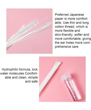 Cleaning set for ear piercings oorgatreiniger 70 pieces solution 15 ml for removing ear holes verzorging thuis unisex draagbaar - Buy Online on GoSupps.com